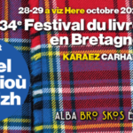 Affiche du Festival du livre en Bretagne à Carhaix